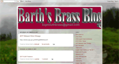 Desktop Screenshot of barthsbrassblog.com